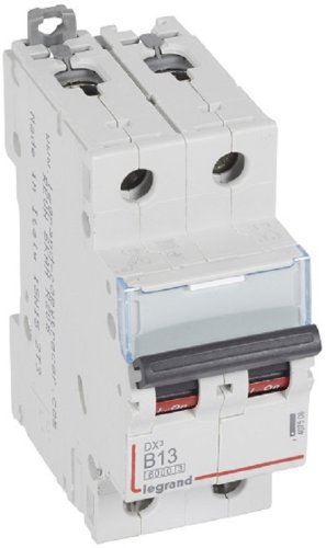 Выключатель автоматический Legrand DX3-E 6000 2п 13А B 10кА картинка